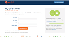 Desktop Screenshot of my-offers.com